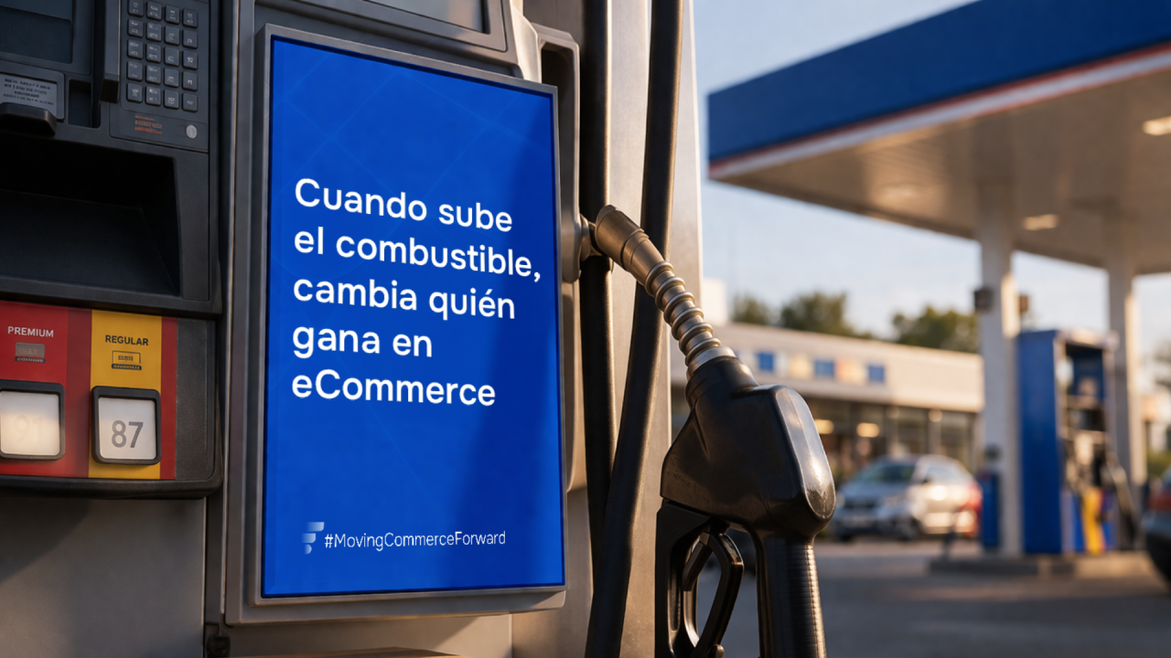 Cuando sube el combustible, cambia quién gana en eCommerce